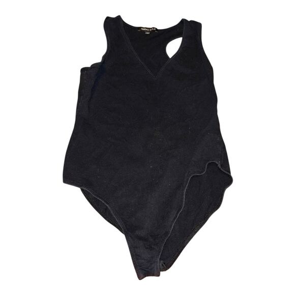 Kendall & Kylie Black Bodysuit Razorback Size S - Picture 1 of 3